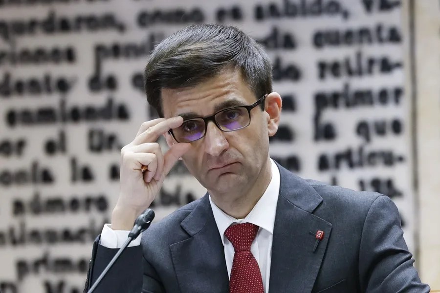 El presidente de RTVE, Jos&eacute; Pablo L&oacute;pez.