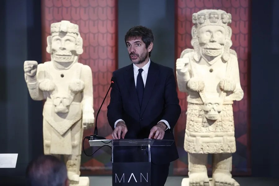 El ministro de Cultura, Ernest Urtasun