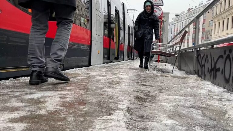 El hielo en el Danubio pone en riesgo el tráfico de embarcaciones y afecta la navegación匙