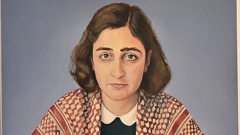 Ana Frank y la kufiya: polémica en Potsdam por la representación de símbolos culturales