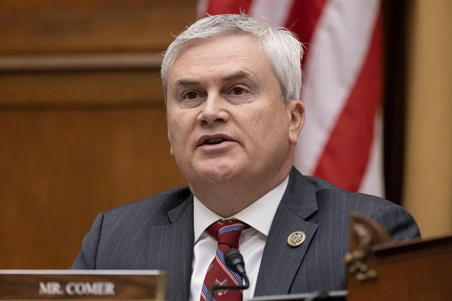 presidente del Comit&eacute; de Supervisi&oacute;n de la C&aacute;mara de Representantes, el republicano James Comer, asegur&oacute;