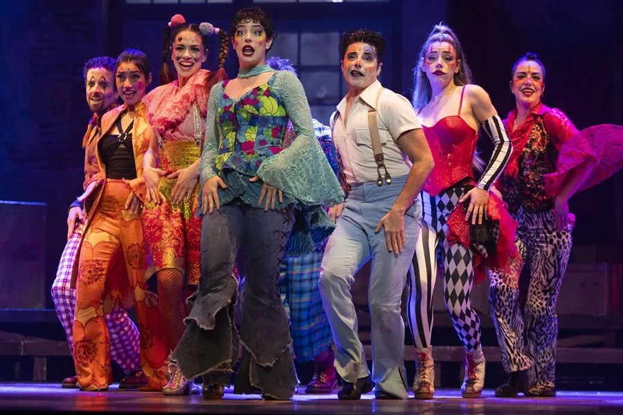 Pase gr&aacute;fico del musical 'Godspell', dirigido por Antonio Banderas, en el Gran Teatro Pav&oacute;n de Madrid.