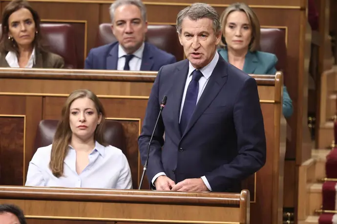 El PP ataca a Montero, Alegría y Martínez tras el acuerdo de financiación con ERC y Sumar.