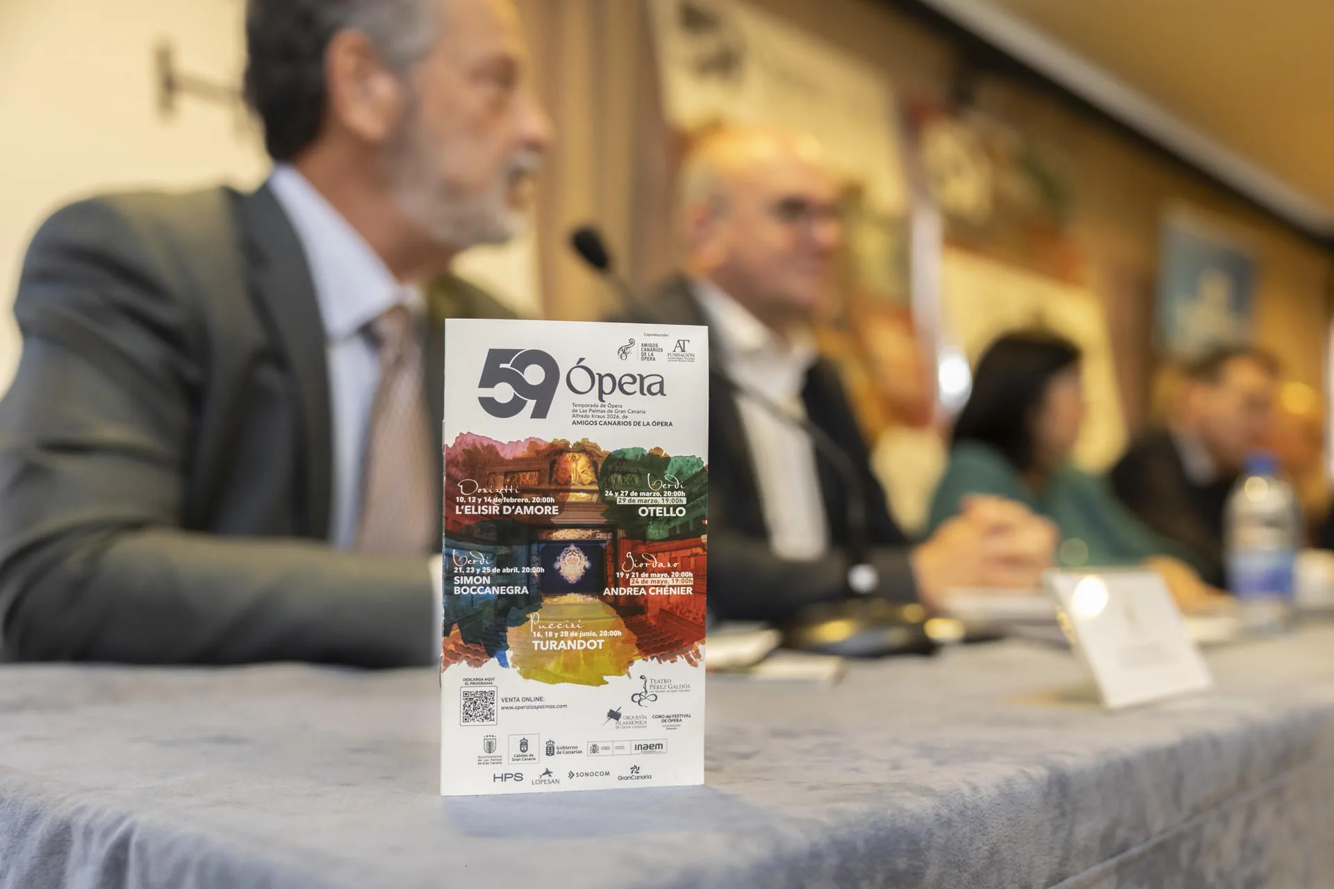 Xavier Anduaga y Génesis Moreno inaugurará la 59 temporada de opera en Las Palmas, según EFE