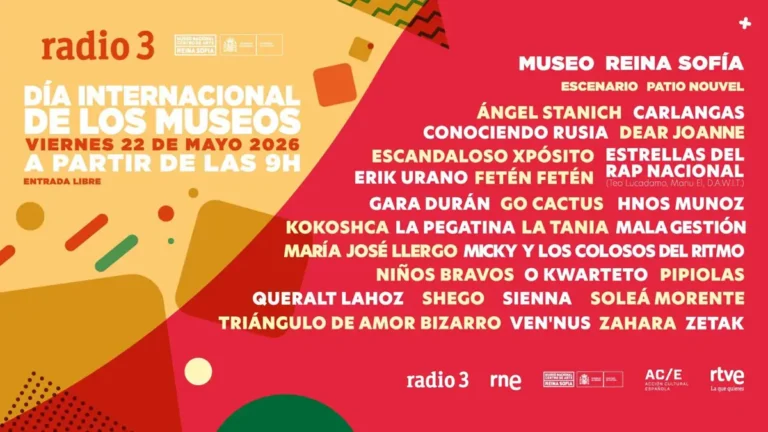 el reina sofía y radio 3 festejan el día de los museos con 12 horas de música y artistas