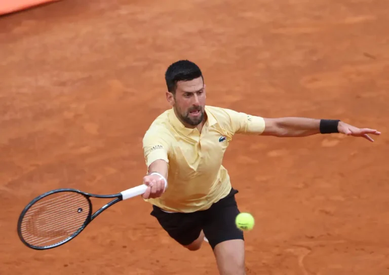 Djokovic se despide temprano en Roma tras una sorpresiva derrota en su debut