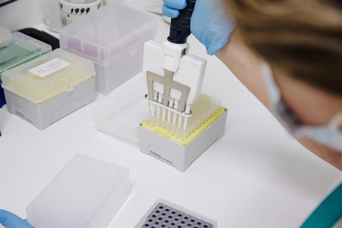 Archivo - Una técnico de laboratorio