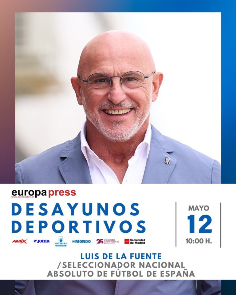 De la Fuente examina hoy las posibilidades de España en el Mundial durante los Desayunos Deportivos