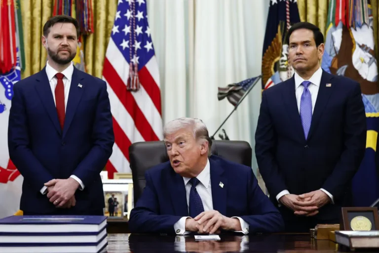 Trump sugiere una alianza entre JD Vance y Marco Rubio para las elecciones de 2028