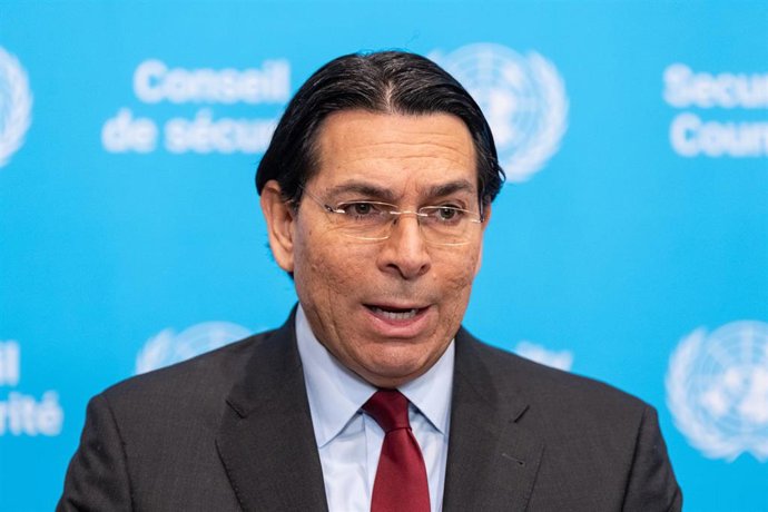 Archivo - El embajador de Israel ante la ONU,  Danny Danon