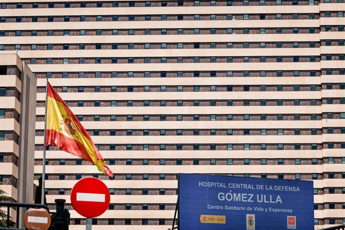 Fachada del Hospital G&oacute;mez Ulla, a 11 de mayo de 2026, en Madrid (Espa&ntilde;a). Garc&iacute;a ha alertado del despido inminente de 200 trabajadores temporales en el Hospital G&oacute;mez Ulla.