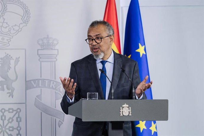Imagen de archivo del director general de la Organizaci&oacute;n Mundial de la Salud (OMS), Tedros Adhanom.