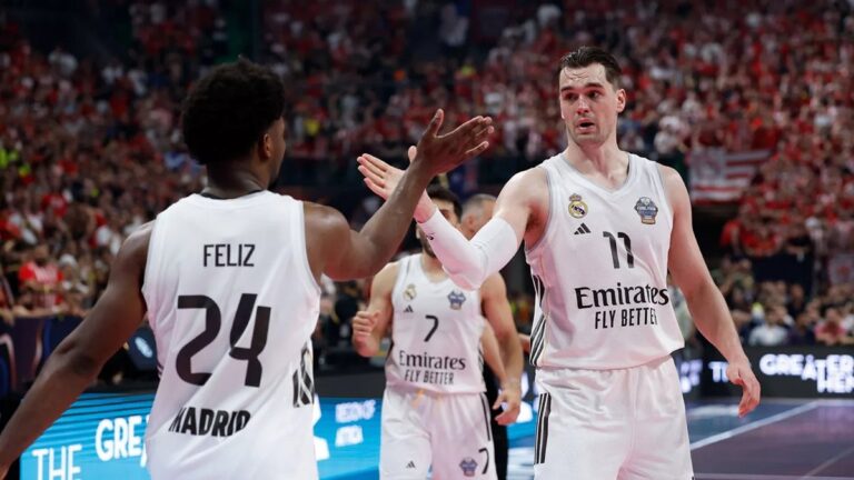 El Real Madrid se queda sin título tras perder la final de la Euroliga contra Olympiacos