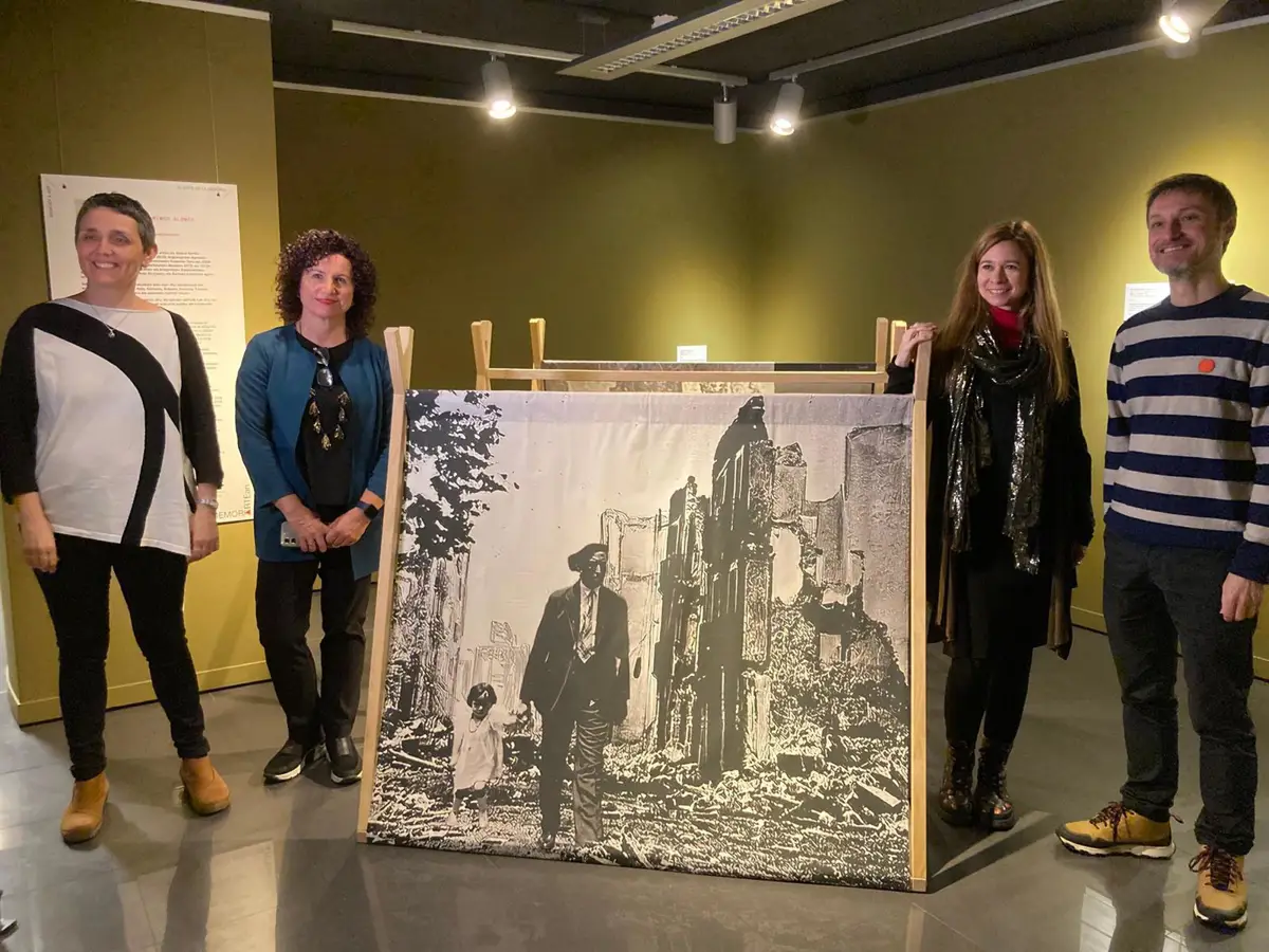 Refugios de la guerra civil: Verónica Domingo Alonso recorre caminos de desmemoria en Bizkaia