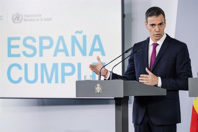 El presidente del Gobierno, Pedro S&aacute;nchez