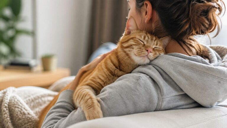 Lo que realmente busca un gato al acercarse a un humano según veterinarios