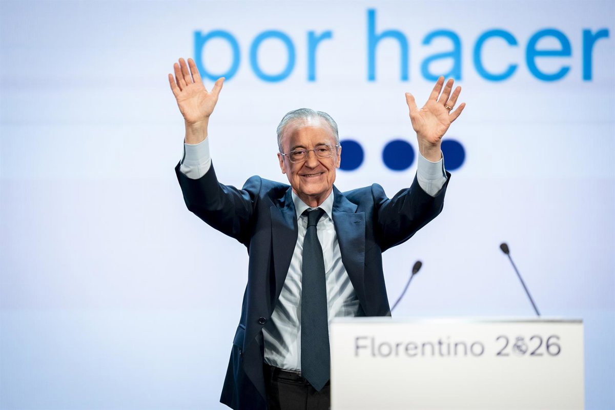 Florentino Pérez continúa en la presidencia del Real Madrid tras su reelegido mandato