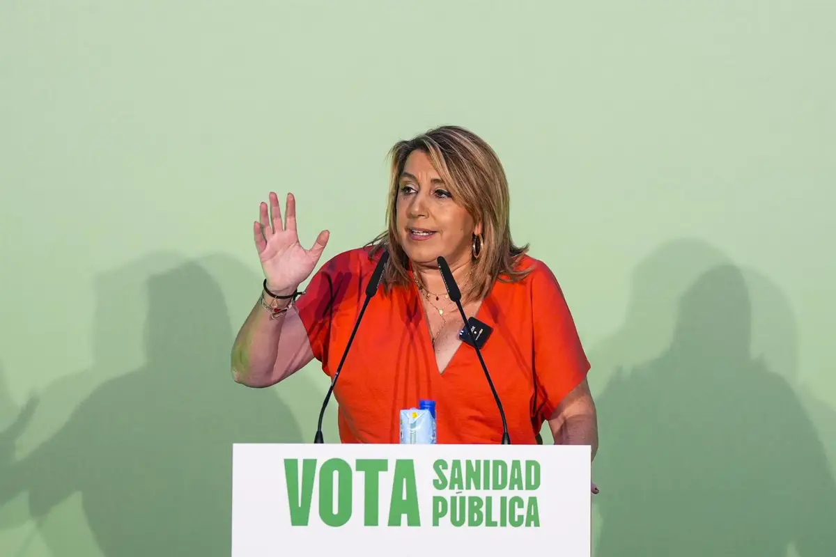Susana Díaz pide al PSOE que presente una querella contra Leire Díez "caiga quien caiga"