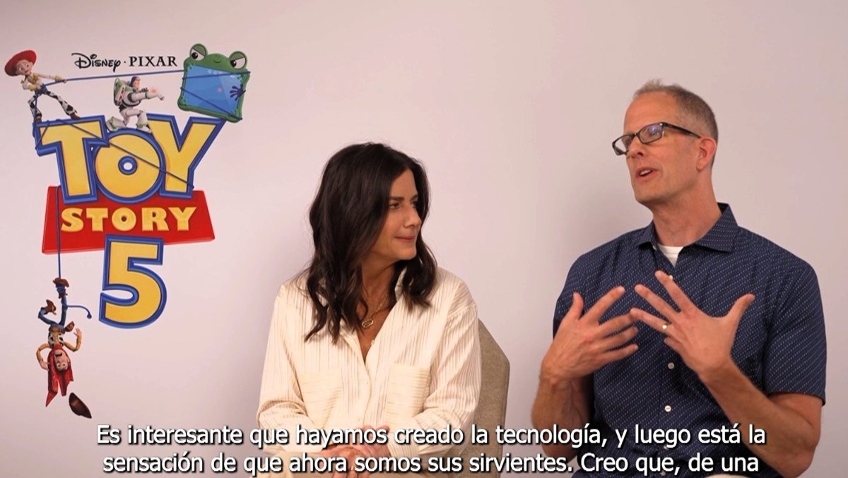 Pete Docter presenta 'Toy Story 5': "Creamos tecnología y ahora pareciera que somos sus esclavos"