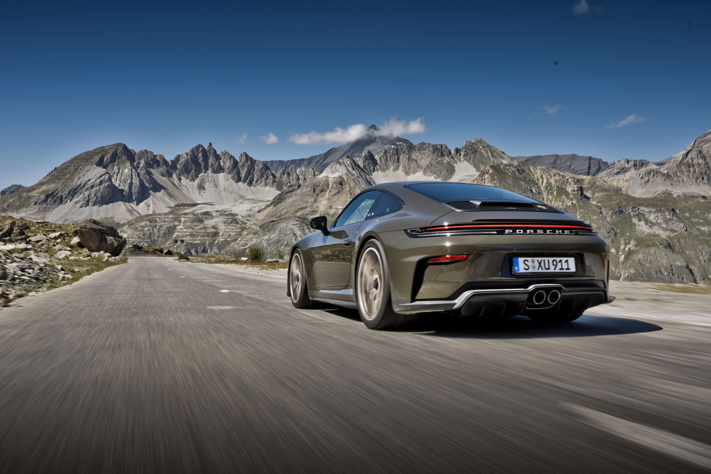 Porsche 911 GT3 Bergsport: solo 100 unidades. Una pena.