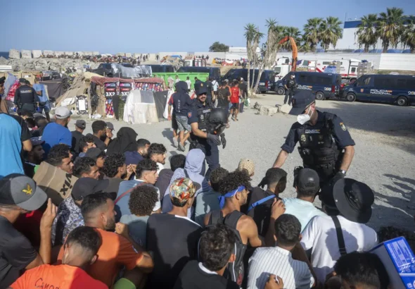 Sindicatos de policía sobre las agresiones en Ceuta: "No hay que hablar de inseguridad subjetiva"